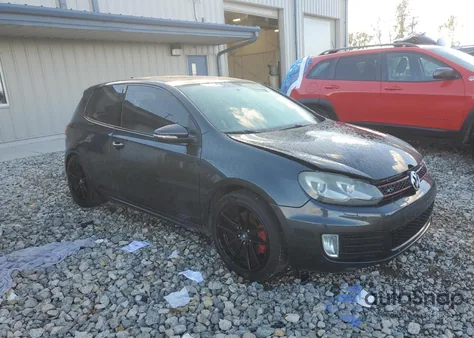 2010 Volkswagen Gti from USA, damaged, VIN WVWFV7AJ3AW162053